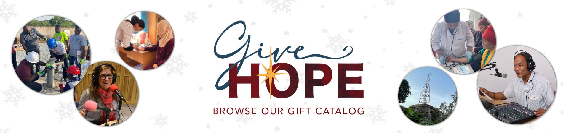 Give Hope Gift Catalog banner
